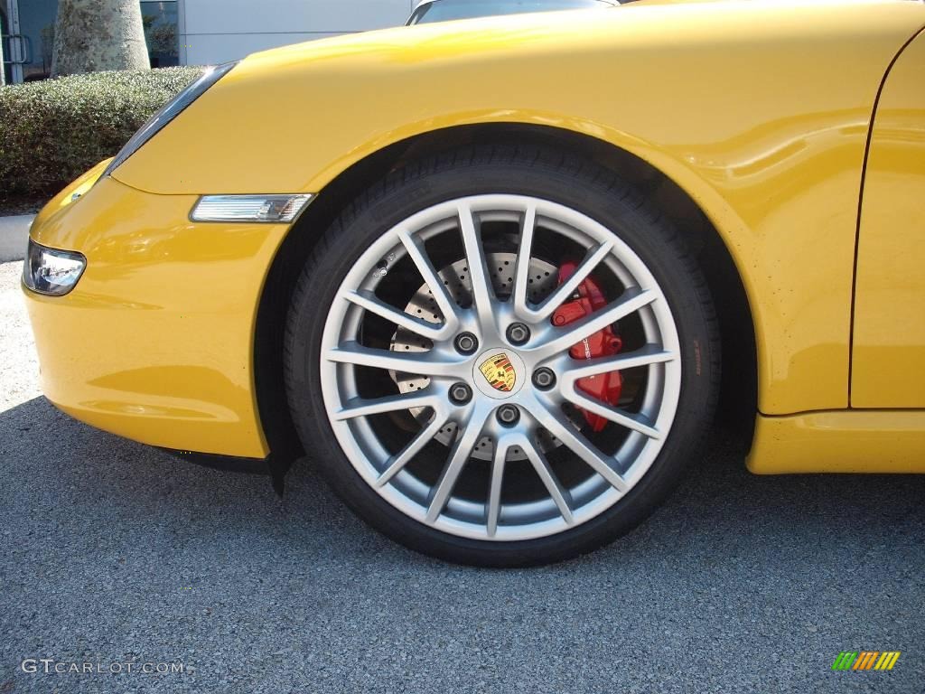 2006 911 Carrera S Coupe - Speed Yellow / Black photo #4