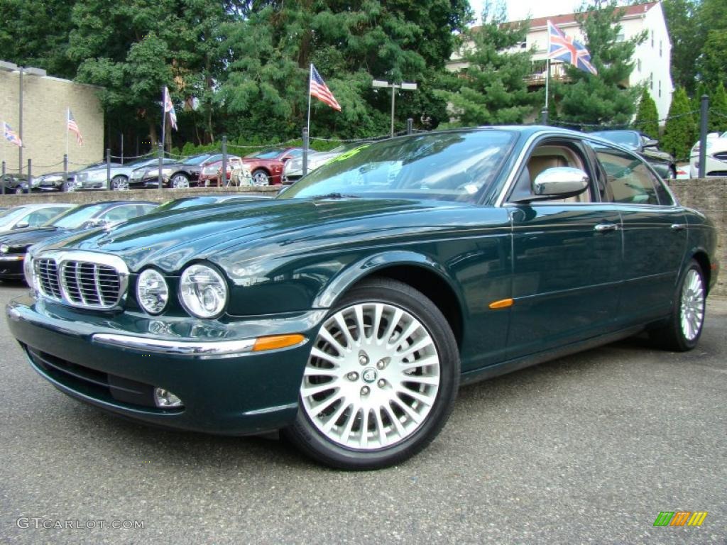 British Racing Green Metallic Jaguar XJ