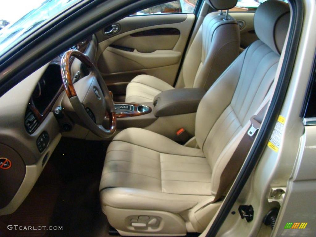 2007 S-Type 3.0 - Winter Gold Metallic / Ivory/Mocha photo #8