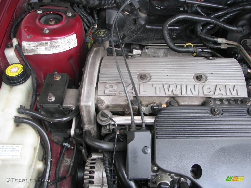 1997 Pontiac Grand Am GT Coupe 2.4 Liter DOHC 16-Valve 4 Cylinder Engine Photo #3428154