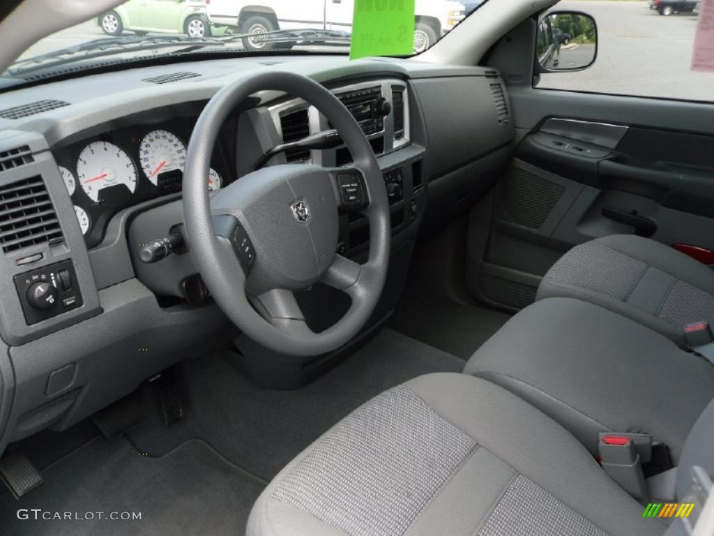 2008 Ram 1500 Lone Star Edition Quad Cab - Electric Blue Pearl / Medium Slate Gray photo #25