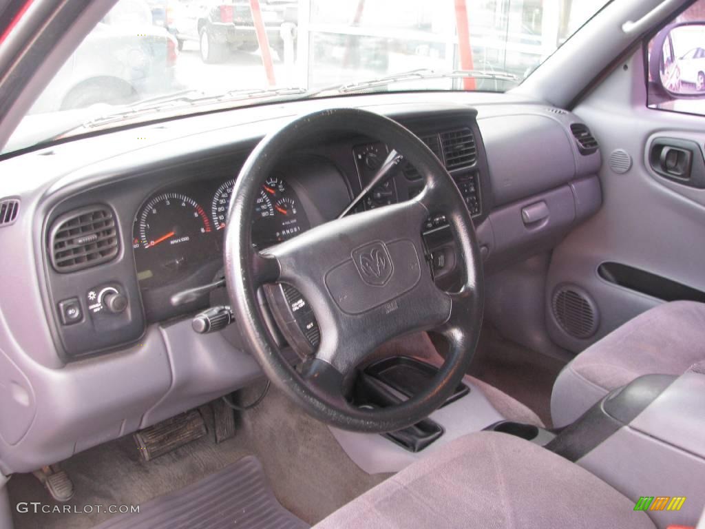 1998 Durango SLT 4x4 - Chili Pepper Red / Gray photo #5