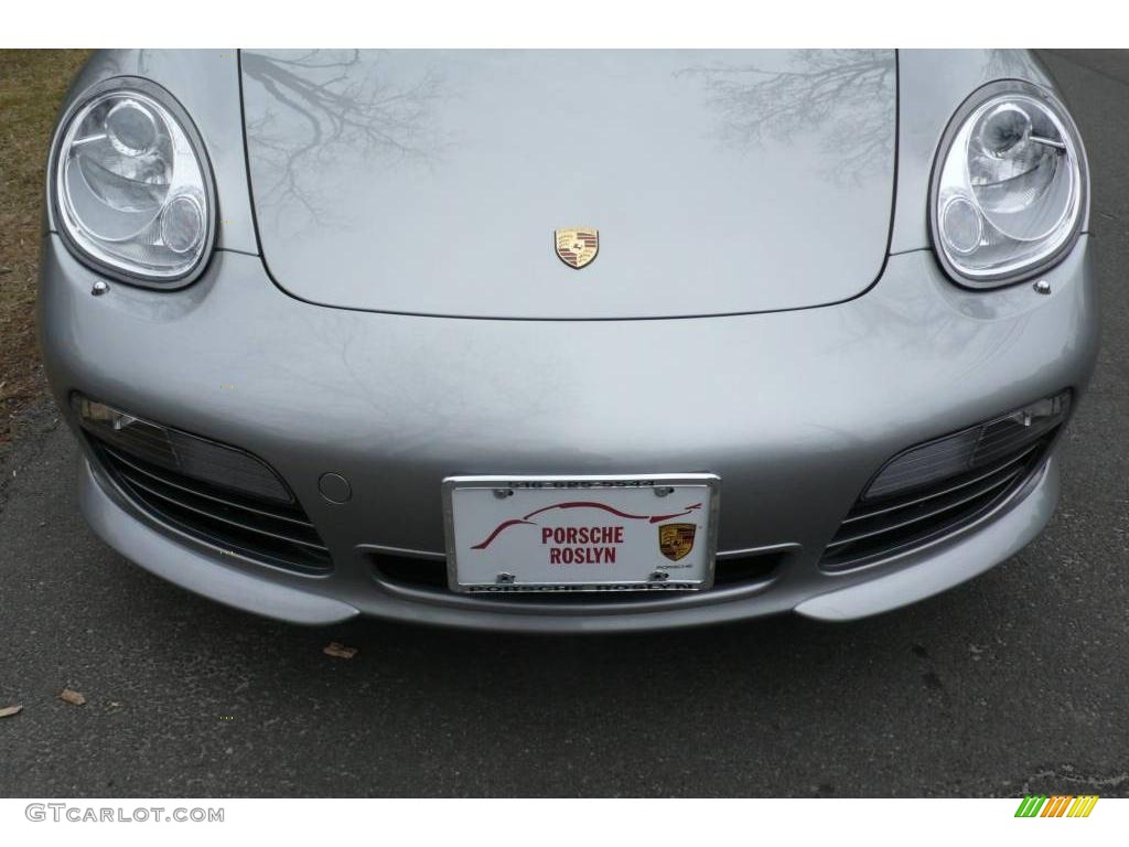 2008 Boxster RS 60 Spyder - GT Silver Metallic / Carrera Red photo #9