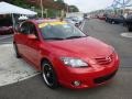 2005 Velocity Red Mica Mazda MAZDA3 s Hatchback  photo #6