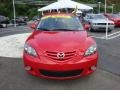 2005 Velocity Red Mica Mazda MAZDA3 s Hatchback  photo #7