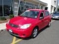 Radiant Red 2007 Toyota Matrix 