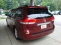 2011 Salsa Red Pearl Toyota Sienna Limited AWD  photo #4