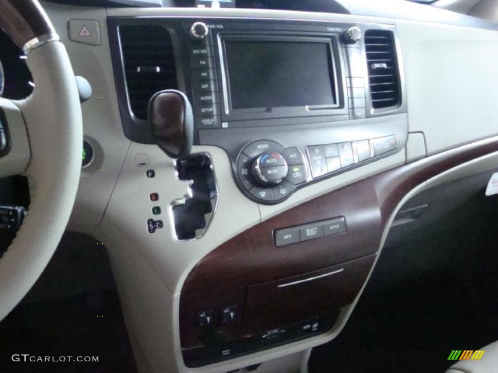2011 Sienna Limited AWD - Salsa Red Pearl / Bisque photo #13