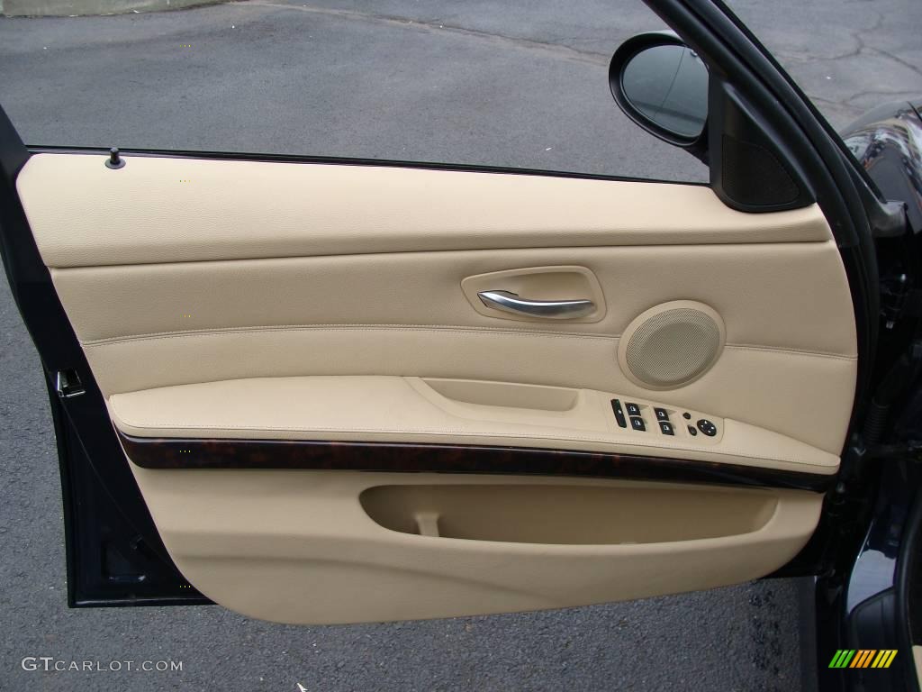 2007 3 Series 328xi Sedan - Monaco Blue Metallic / Beige photo #6