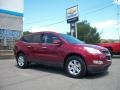 2011 Red Jewel Metallic Chevrolet Traverse LT AWD  photo #1