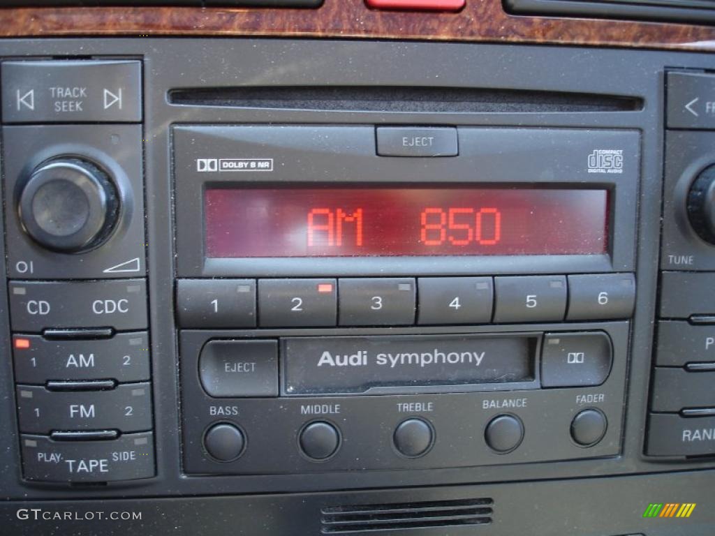 2001 A4 2.8 quattro Sedan - Hibiscus Red Pearl Effect / Opal Grey photo #14