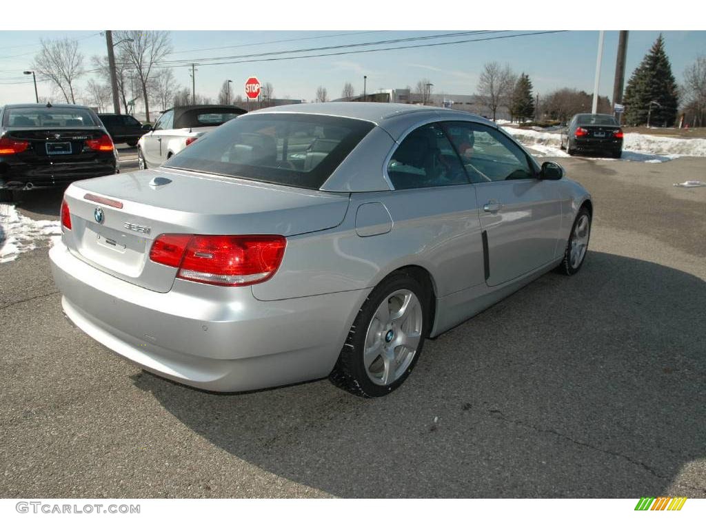 2009 3 Series 328i Convertible - Titanium Silver Metallic / Black Dakota Leather photo #5