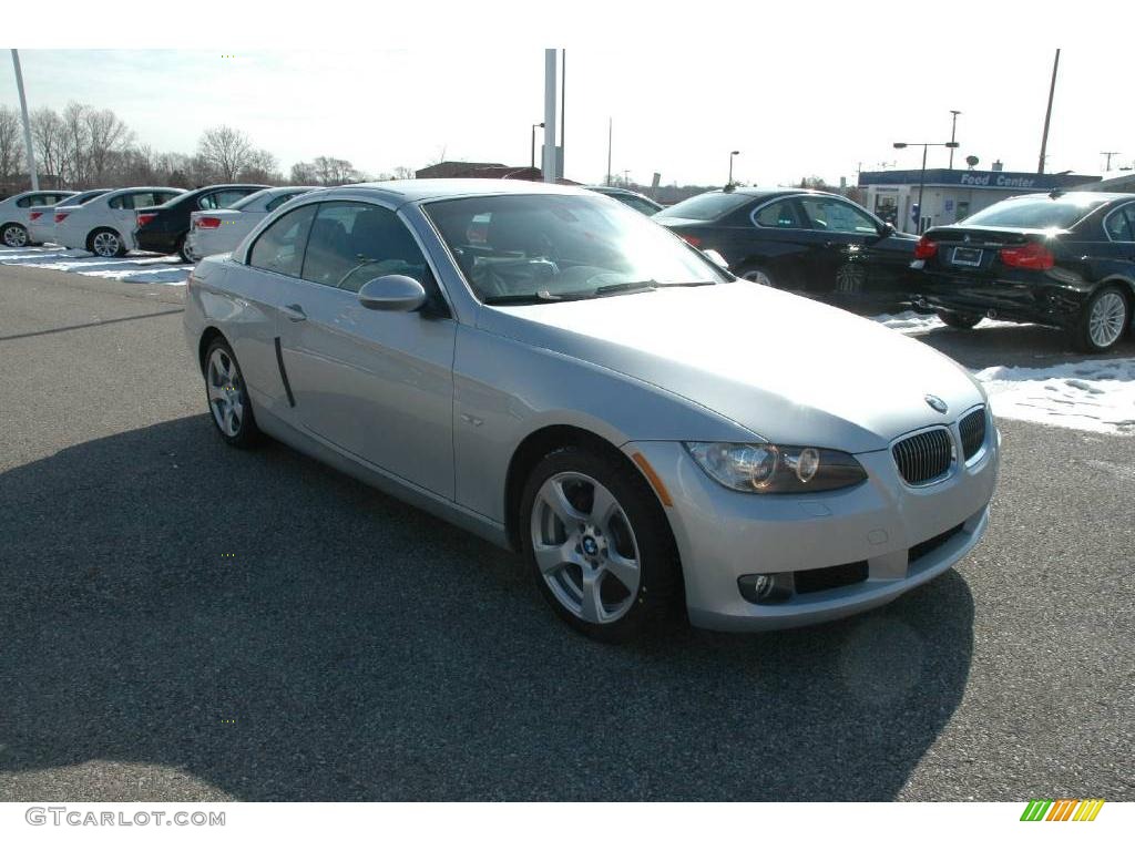 2009 3 Series 328i Convertible - Titanium Silver Metallic / Black Dakota Leather photo #7