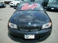 2008 Jet Black BMW 1 Series 135i Convertible  photo #2