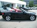 2008 Jet Black BMW 1 Series 135i Convertible  photo #4