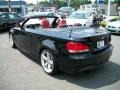 2008 Jet Black BMW 1 Series 135i Convertible  photo #7