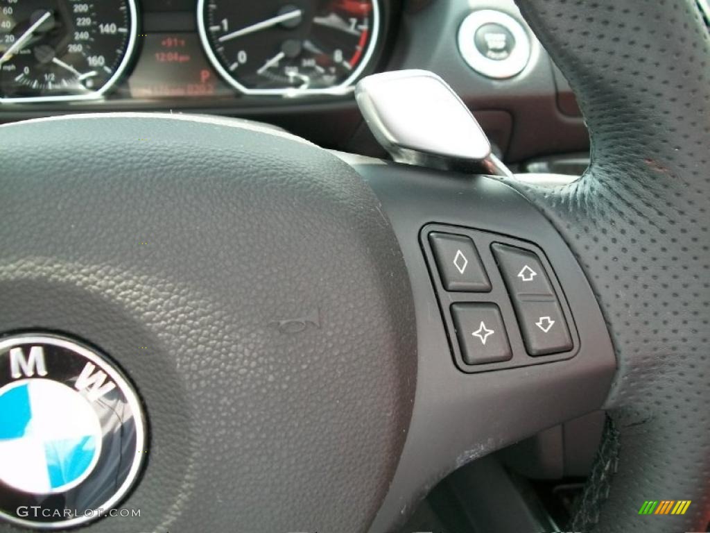 2008 1 Series 135i Convertible - Jet Black / Coral Red photo #16