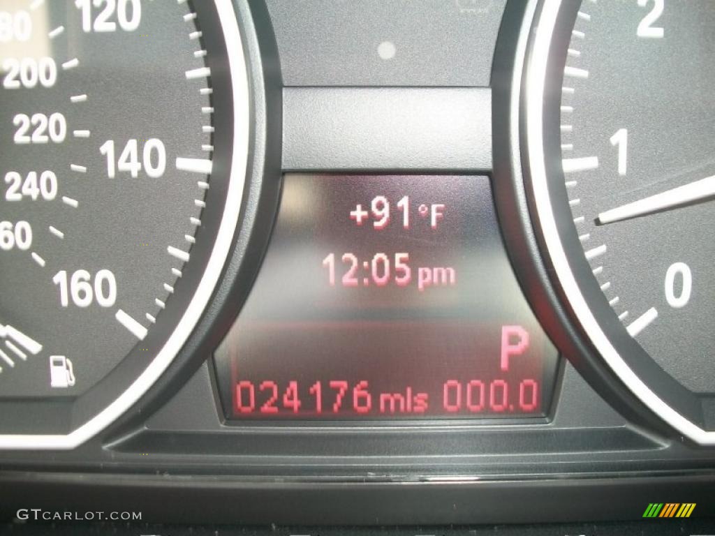 2008 1 Series 135i Convertible - Jet Black / Coral Red photo #17