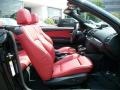 2008 Jet Black BMW 1 Series 135i Convertible  photo #25