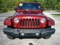 2007 Red Rock Crystal Pearl Jeep Wrangler Sahara 4x4  photo #12