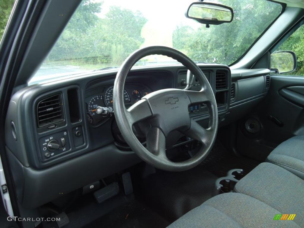 2006 Silverado 1500 Work Truck Regular Cab - Summit White / Medium Gray photo #5