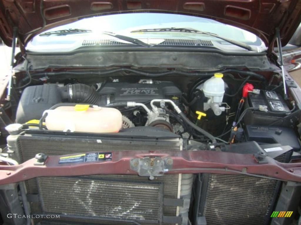 2004 Ram 1500 SLT Quad Cab - Deep Molten Red Pearl / Dark Slate Gray photo #20