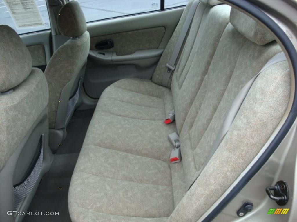2001 Elantra GLS - Champagne / Beige photo #9