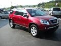 2010 Red Jewel Tintcoat GMC Acadia SLE  photo #3