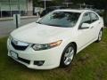 2010 Premium White Pearl Acura TSX Sedan  photo #2