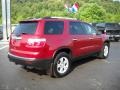 2010 Red Jewel Tintcoat GMC Acadia SLE  photo #5