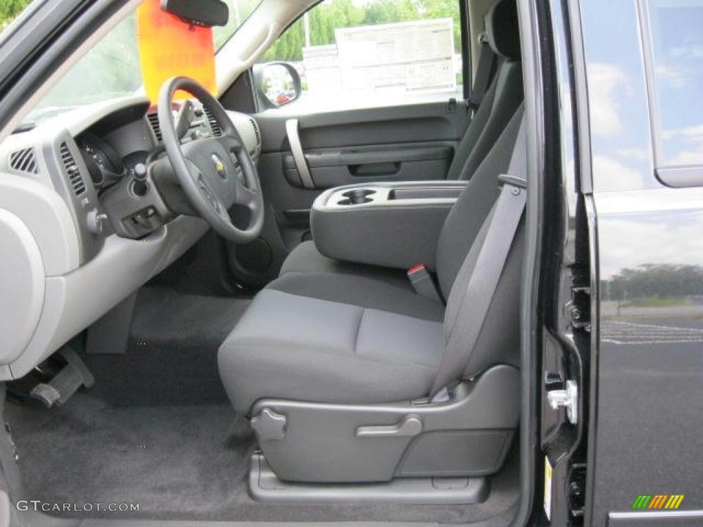 2010 Silverado 1500 LS Crew Cab - Blue Granite Metallic / Dark Titanium photo #5