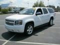 2009 Summit White Chevrolet Suburban LTZ 4x4  photo #28