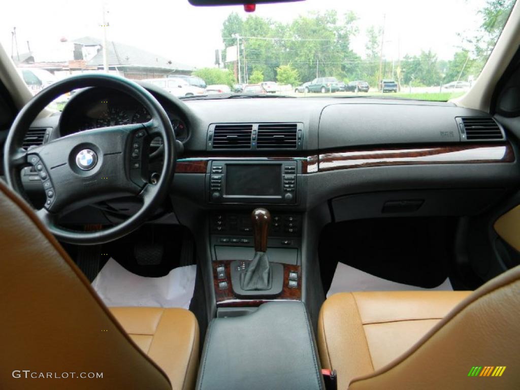 2004 3 Series 325xi Sedan - Jet Black / Natural Brown photo #11