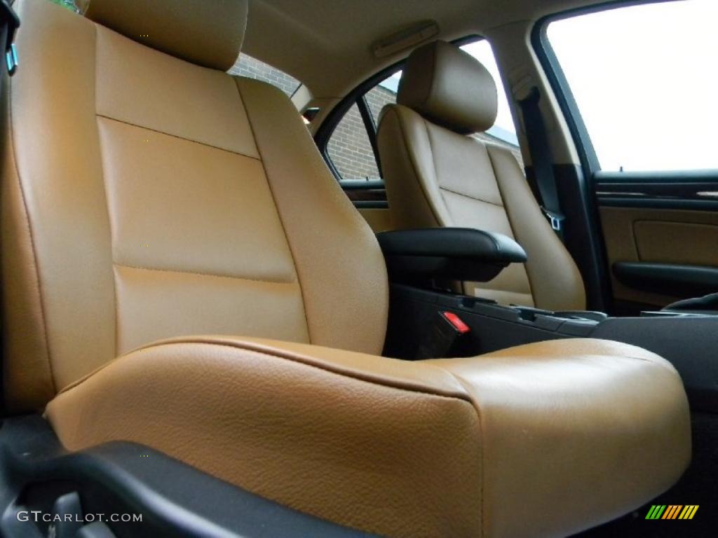 2004 3 Series 325xi Sedan - Jet Black / Natural Brown photo #22