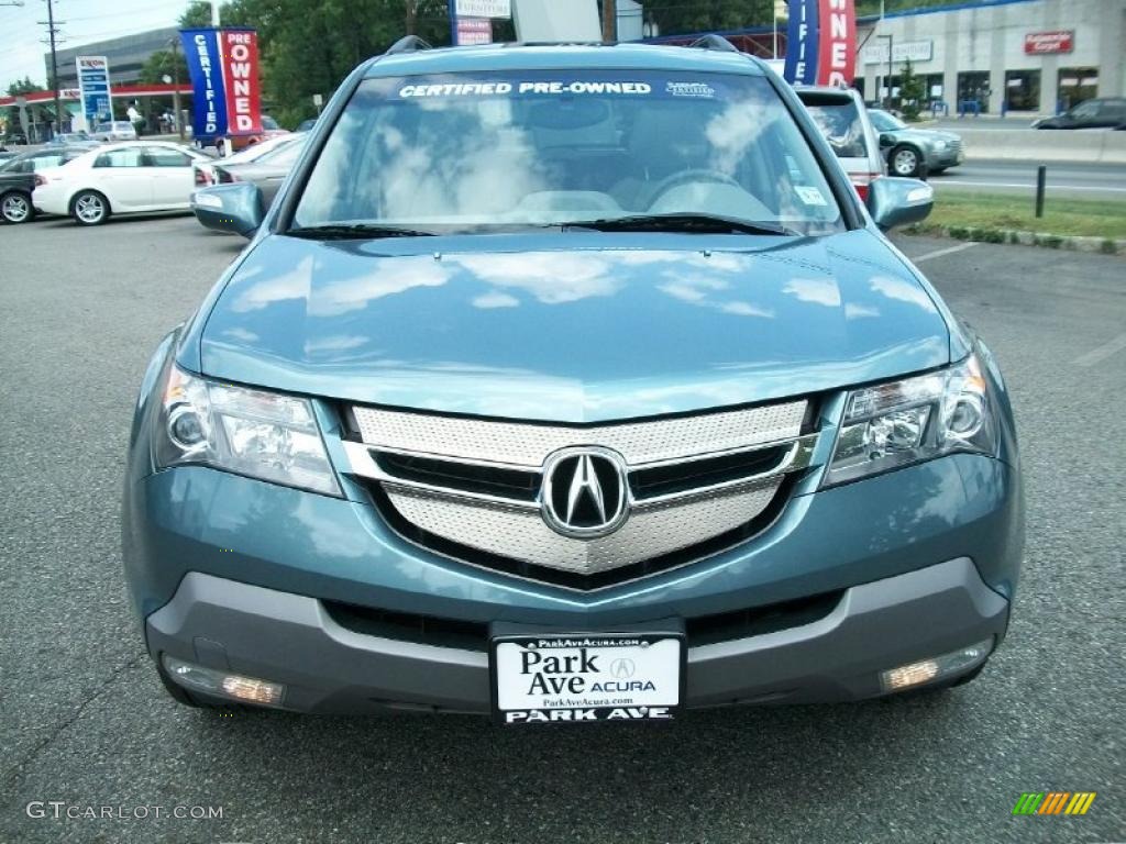 2007 MDX Sport - Steel Blue Metallic / Taupe photo #2