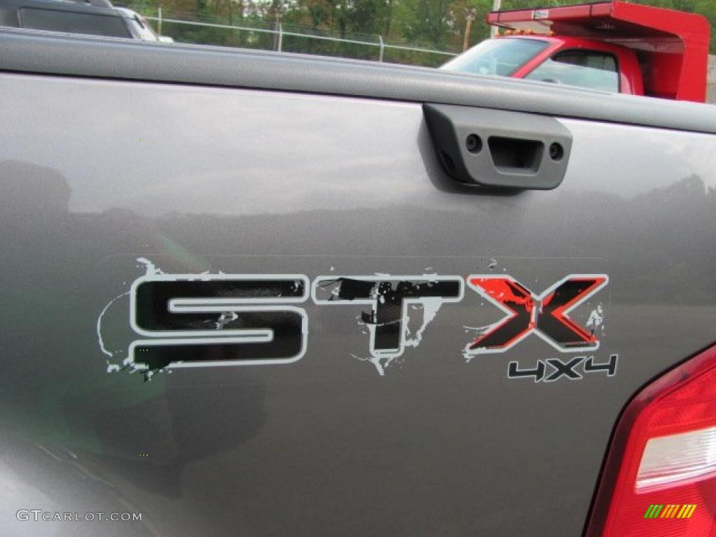 2009 F150 STX SuperCab 4x4 - Sterling Grey Metallic / Stone/Medium Stone photo #6