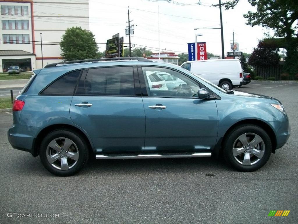 2007 MDX Sport - Steel Blue Metallic / Taupe photo #4