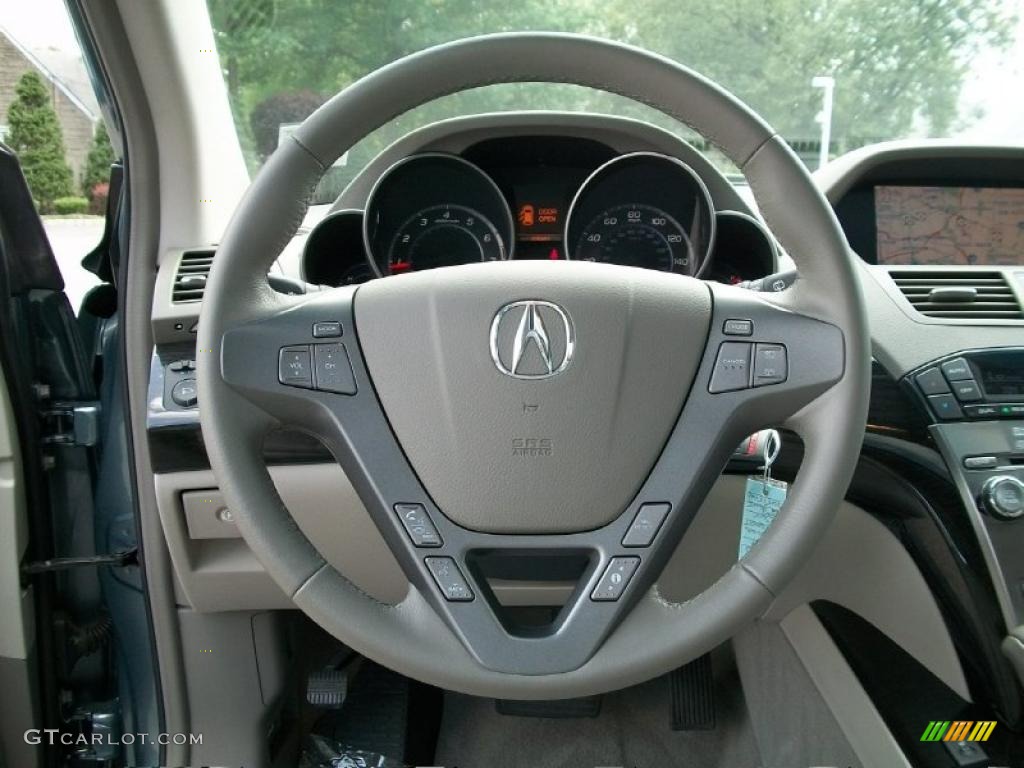 2007 MDX Sport - Steel Blue Metallic / Taupe photo #14