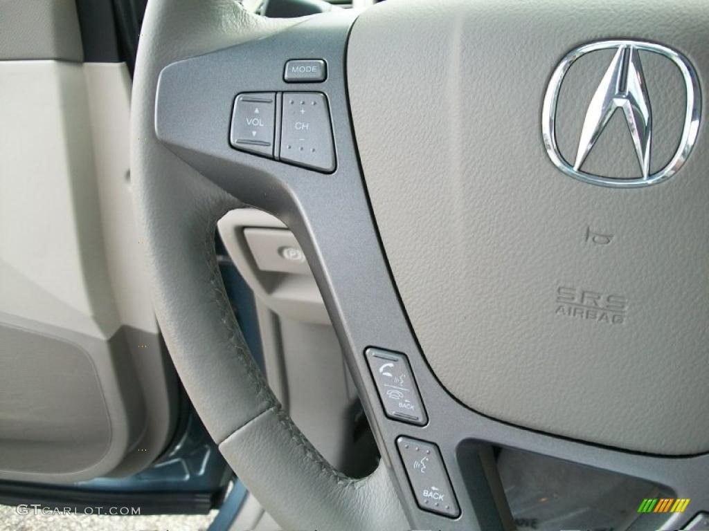 2007 MDX Sport - Steel Blue Metallic / Taupe photo #15
