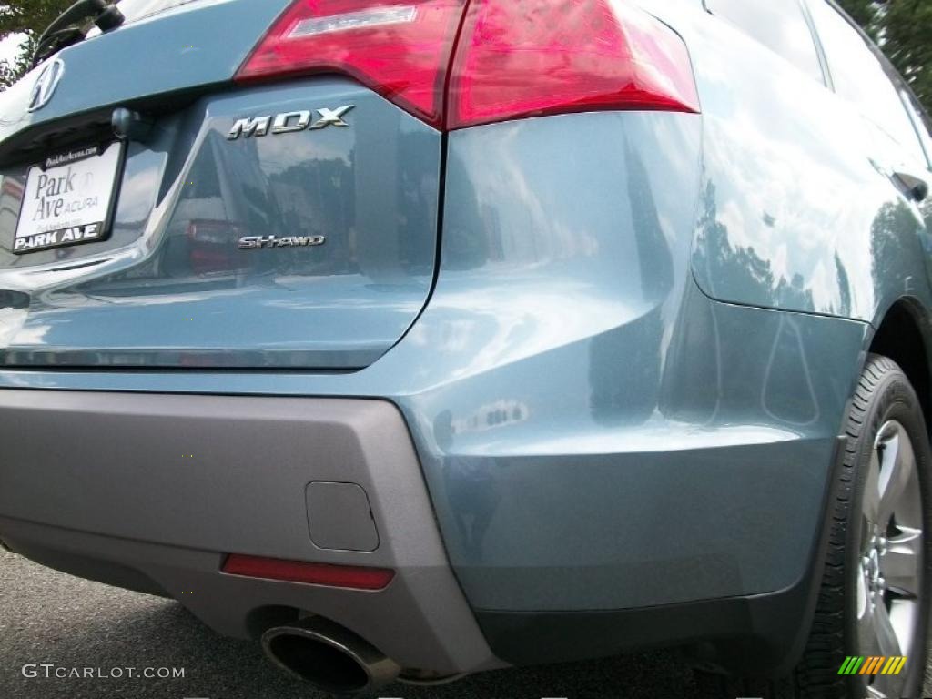 2007 MDX Sport - Steel Blue Metallic / Taupe photo #22