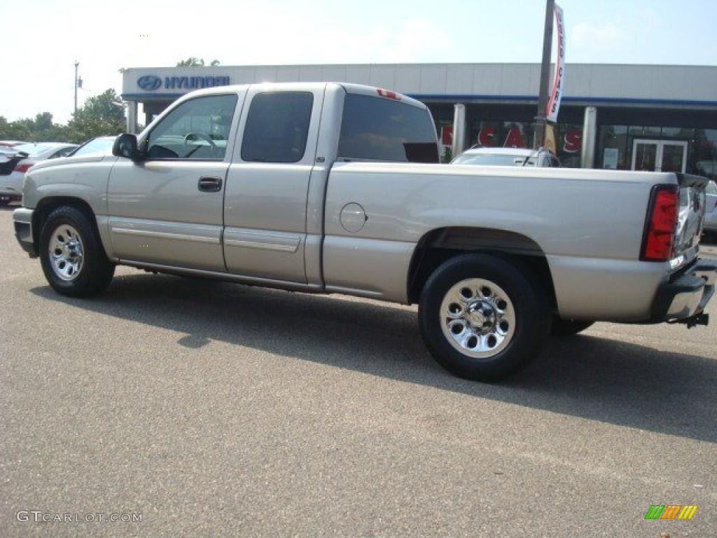 2006 Silverado 1500 LT Extended Cab - Silver Birch Metallic / Medium Gray photo #3