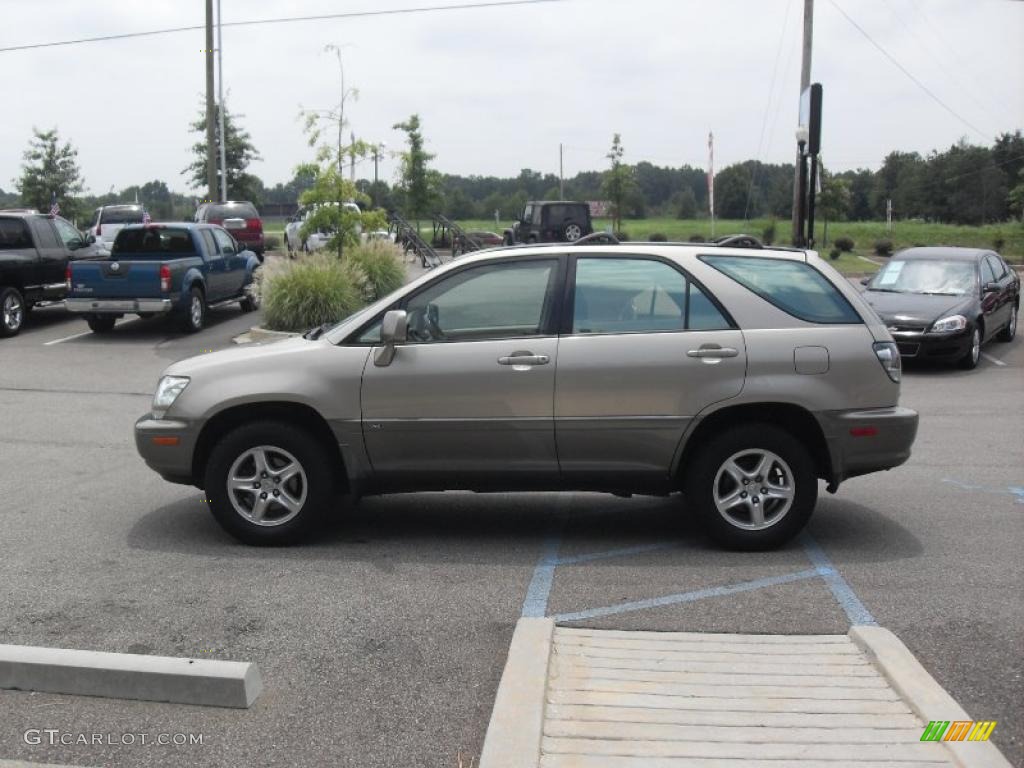 2003 RX 300 AWD - Burnished Gold Metallic / Ivory photo #3