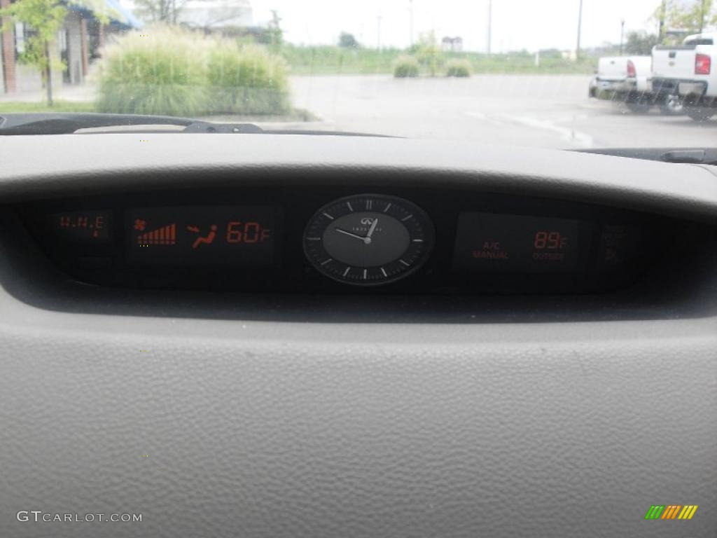 2005 G 35 x Sedan - Ivory Pearl / Wheat photo #10