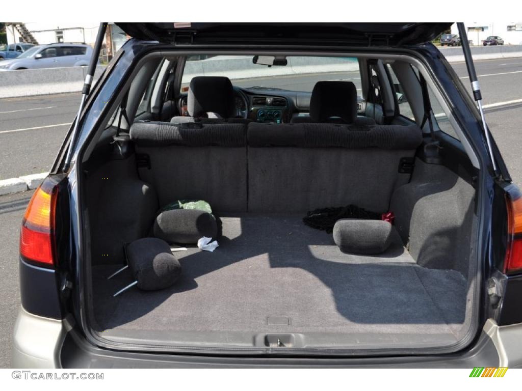 2000 Outback Limited Wagon - Dark Blue Pearl / Gray photo #8