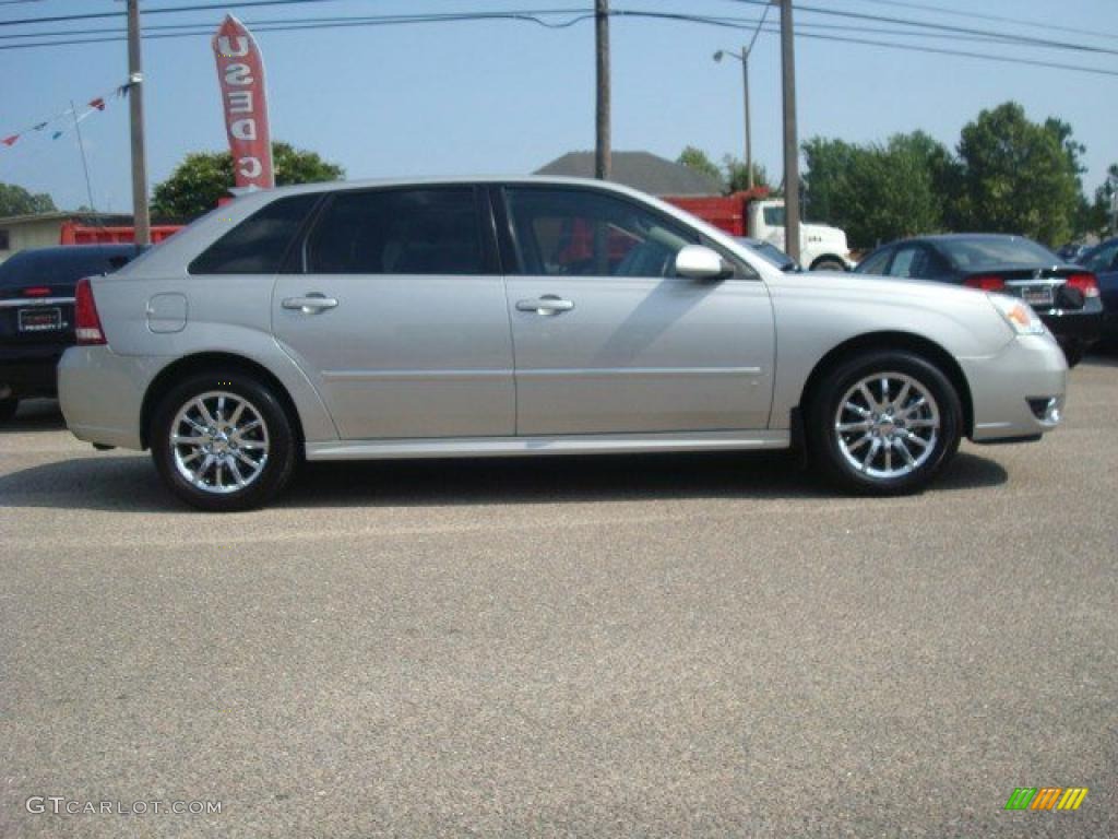 2006 Malibu Maxx LT Wagon - Silverstone Metallic / Ebony Black photo #8