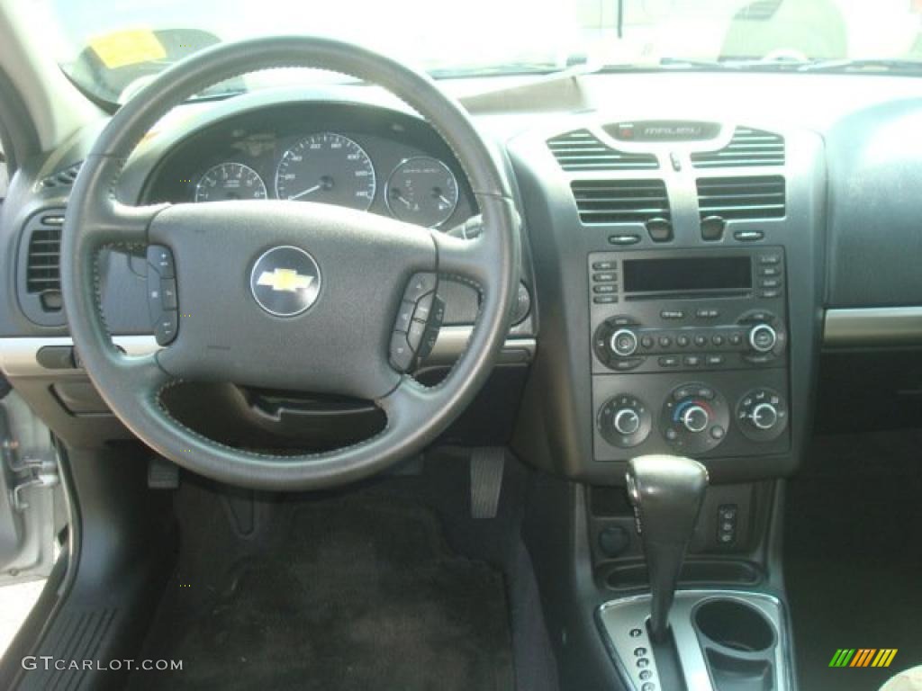 2006 Malibu Maxx LT Wagon - Silverstone Metallic / Ebony Black photo #14