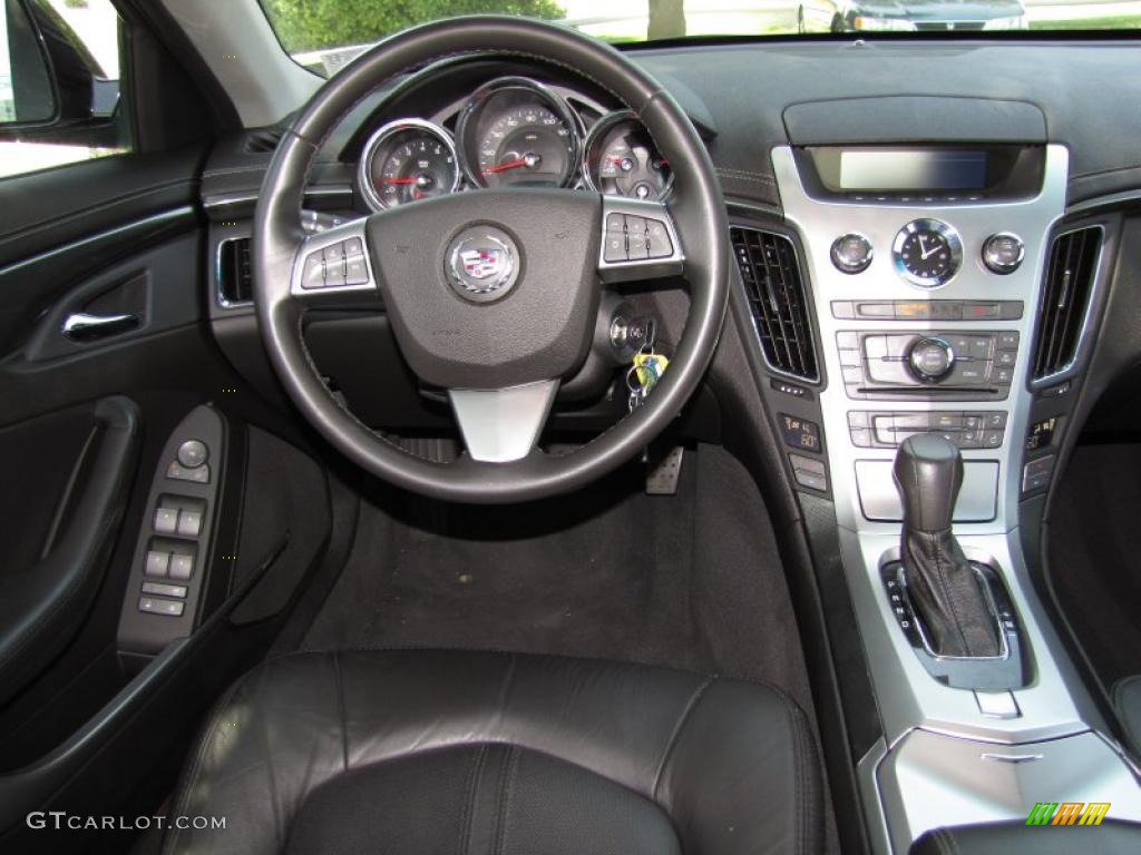 2009 CTS Sedan - Black Cherry / Ebony photo #14