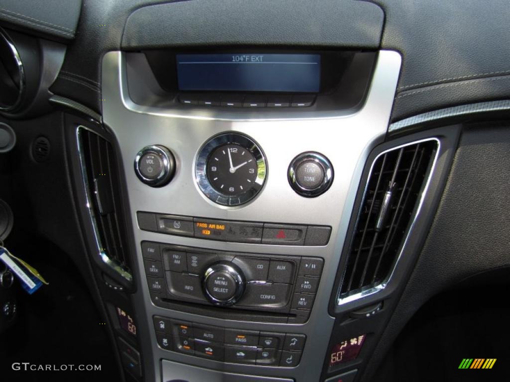 2009 CTS Sedan - Black Cherry / Ebony photo #15