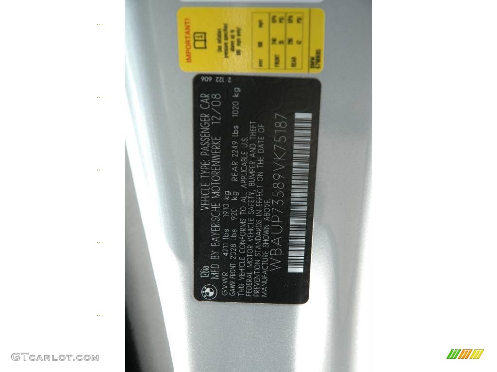 2009 1 Series 128i Coupe - Titanium Silver Metallic / Black photo #16