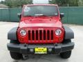 Flame Red - Wrangler Unlimited X 4x4 Photo No. 8